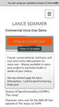 Mobile Screenshot of lancesommer.com